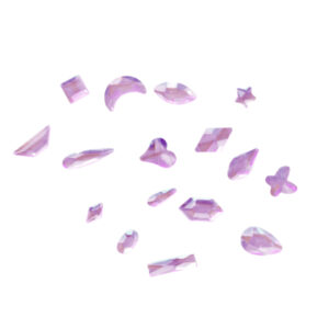 Smokey Purple - Nail Art Stones 100pcs